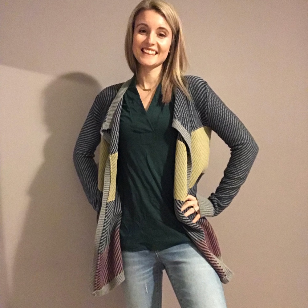 Wrap sweater- CAbi